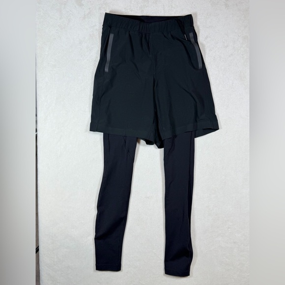 lululemon athletica Other - lululemon athletica Size Small License to Train 2-in-1 Black Compression Pants